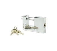 Cadenas rectangulaire avec 3 clés 90 mm
