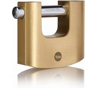 Cadenas rectangulaire YALE laiton - 70 mm - 3 Clés - 24319000
