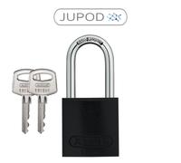 Cadenas robuste Noir protégé contre la corrosion Haute anse ABUS 72-40HB40