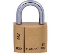 Cadenas standard laiton UNO 30mm s'entrouvrant anse en U - HERACLES - I-CAD30MV