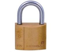 Cadenas standard laiton UNO 35mm s'entrouvrant anse en U - HERACLES - I-CAD35MV