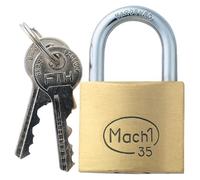 Thirard – Cadenas laiton s'entrouvrant 35 mm – Lot de 2 avec 2 clés