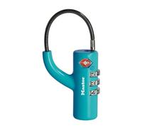 Cadenas TSA à combinaison programmable MASTER LOCK diamètre 18mm zinc + câble flexible