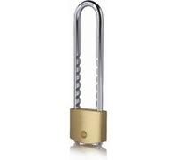 Cadenas YALE laiton - S'entrouvrant 50 mm - 3 clés - Anse réglable - 24259000