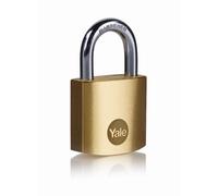 Yale Cadenas Y110 laiton s'entrouvrant 20 mm anse acier 3 clés lot de 4
