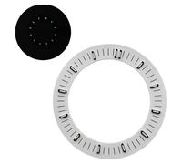 Cadran d'horloge, fonction lumineuse, compatible avec les mouvements NH70/NH35/NH36, couleur : blanc