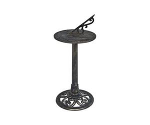 Cadran solaire Bronze 35,5x82 cm Plastique