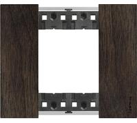 Cadre 2 module en bois BTicino Living Now KA4802L_ Noyer