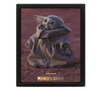 Pyramid - Poster lenticulaire 3D - Star Wars The Mandalorian Grogu - 26 x 20 cm