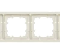 Cadre 4x Delta Style, tws - Cadre quadruple blanc 5TG1324