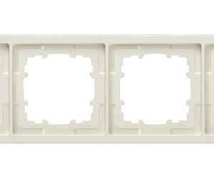 Cadre 4x Delta Style, tws - Cadre quadruple blanc 5TG1324