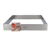 Cadre à mousse inox H 4,5 cm 30 x 30 cm