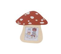 Cadre champignon Choupi - - Rouge - Bois
