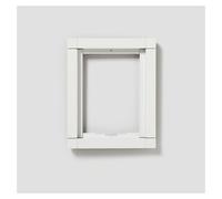 Siedle Kombi Cadre 1 modules, KR 611-1/1-0, blanc, 2543363 Blanc G