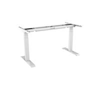 Cadre de bureau celexon PRO eAdjust-58123 réglable en hauteur électriquement - 58 - 123 cm, blanc