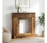 Cadre de cheminée 102 x 26 x 100 cm Bois d'ingénierie Cheminée moderne vidaXL vi