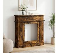 Cadre de cheminée 102 x 26 x 100 cm Bois d'ingénierie Cheminée moderne vidaXL vi