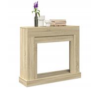 Cadre de cheminée chêne sonoma 100x30x87,5 cm bois d ingénierie