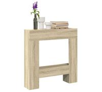 VidaXL Cadre de cheminée chêne Sonoma 81x18x82 cm Bois d'ingénierie, cheminée, Console de cheminée, Ensemble de Tour de cheminée, Tour de cheminée