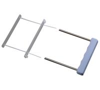 Cadre de classement d'archives Leitz avec rail de recouvrement, polypropylène, capacité : 60 mm, dimensions : 10 x 95 x 111 mm