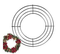 Cadre De Couronne En Métal - Matériau Standard Taille Standard | Cadres D’anneaux De Couronne De Fil | Couronnes De Noël En Fil De Fer, Anneaux Pour La Fabrication De Décorations Festives, Création D'