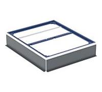 Cadre de fixation Geberit Duofix 551522001 100 x 120 cm, pour une zone de douche de 110 à 140 cm, pour 2,13 m (7 pieds).