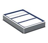 Cadre de fixation Geberit Duofix 551524001 100 x 150 cm, pour receveur de douche, pour 3 mètres (10 pieds).