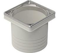 cadre de grille Geberit , boîtier d'évacuation 241641001 anneau de compensation