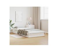 Cadre De Lit Au Sol Vidaxl 80x220 Cm En Bois De Pin Massif
