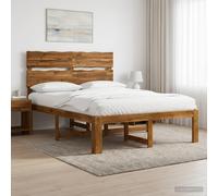 vidaXL Cadre de lit Simple avec tête de lit Rostock Blanc 90 x 190 cm