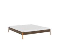 Cadre de Lit Core 180x200 Brun Caroube/ Orange Solaire
