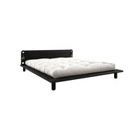 Cadre de Lit Karup P vec 2 Lampes 140x200 102 Noir
