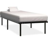 Cadre de lit noir métal 90x200 cm , Lits classiques Design 2024