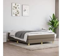 Cadre de lit pratique - Cadre de lit sans matelas Taupe 140x200 cm Tissu - Lits classiques ,meubles design 3739351 1parcel