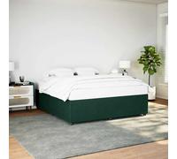 Cadre de Lit Rembourré Adulte Meuble Chambre à Coucher Intérieur Velours vidaXL