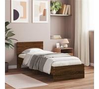 vidaXL Cadre de lit sans Matelas avec tête de lit 90x200 cm