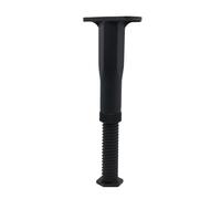 Cadre de lit télescopique réglable, pied central en forme de T pour la stabilité du matelas, supports de tête de lit réglables, ensemble de supports de montage mural, ensemble d'extension de pied de