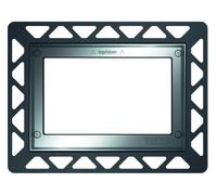 Tece TECEnow - Cadre de montage pour la commande de chasse d'eau encastré dans le carrelage, chrome brillant 9240649