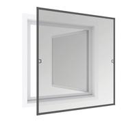 Cadre de protection anti-insectes pour fenêtres PLUS FLAT, anthracite, 100x120 cm