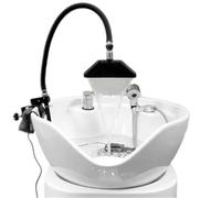 Cadre De Robinet De Bassin De Spa, Réglable À 360 °, Pompe À Eau, For Salon | Réglable à 360°, pompe à eau, fixation métallique | Utilisation : Spa de tête, douche capillaire, bol de shampoing