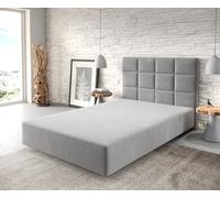 Cadre-de-sommier Dream-Fine 120x200 Microfibre Gris
