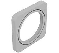 cadre entretoise Ideal Standard , chromé A6678AA pour montage à plat (20 mm), chromé