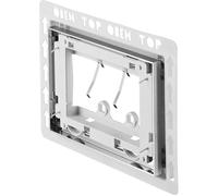 Cadre dinstallation Duravit DuraSystem affleurant, 224,4x154 mm, 11000, WD6001011000, Couleur: Blanc