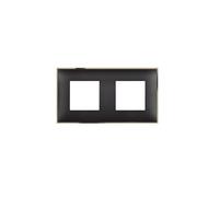 Cadre double Classia LeGrand - Noir AVEC Or