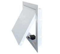 Cadre en aluminium de porte d'accès étanche, panneau d'accès de plomberie encastré, couvercle de trou mural utilitaire, trappe d'inspection à ouverture facile 8x12 14x14 24x48 pouces(14x14in/36x36cm)