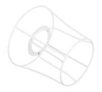Cadre en Fer de Lampe Vintage, Armature Irrégulière en Métal | Style Français Élégant, Effets Lumineux Uniques, Structure Robuste, pour Salle à Manger et Bureau, Blanc