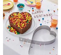 Cadre extensible coeur en inox 14 -26 cm Mathon
