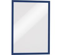 Cadre magnétique Duraframe Magnetic A4, lot de 8 x 5 pièces, bleu foncé