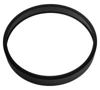 Cadre métallique pour horloge murale, de couleur noire, dimensions 30x30x4,3 cm, compatible avec les horloges à quartz
