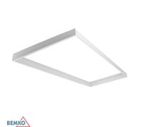Cadre montage panneau LED 30X120 blanc RNT C79-RNT123-WH-ECO